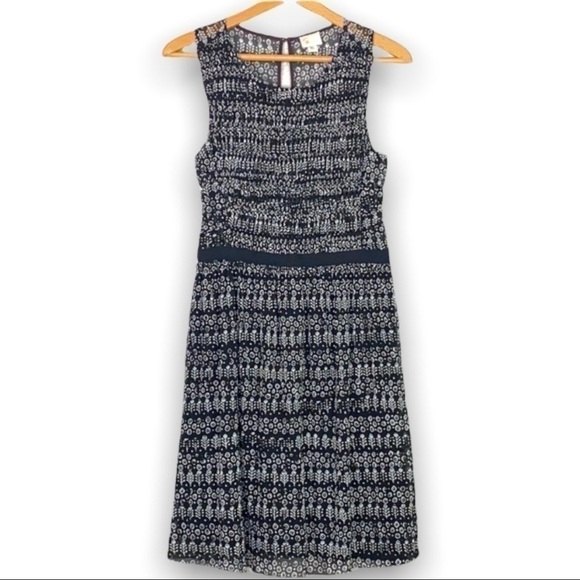 Anthro. Postmark - Swiss Dot Stretch Mesh Dress - Picture 1 of 13